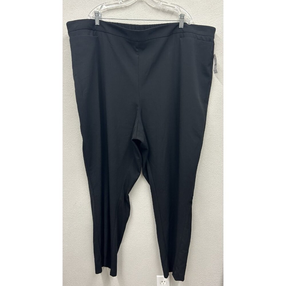 Catherines Black Refined Pull-On Elastic Back Pan… - image 2